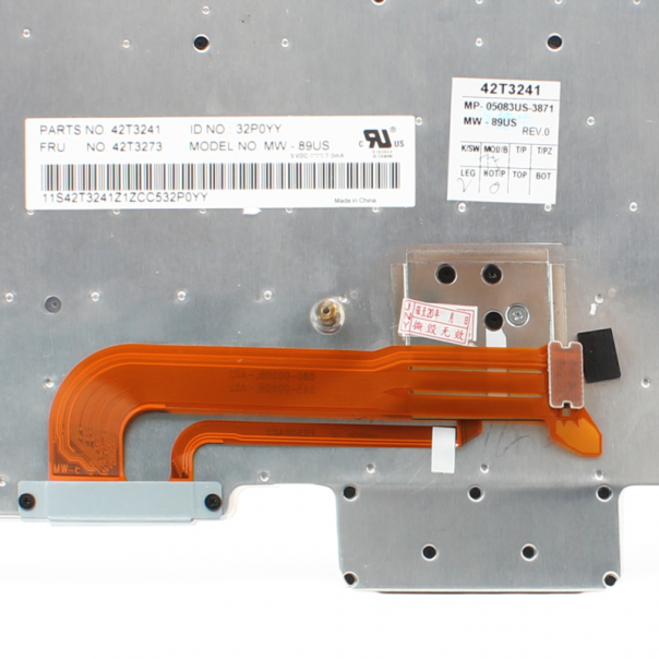 Tastatura za laptop za Lenovo Thinkpad T60 T60P T61 T61P R60 39T0928 - 79754-1