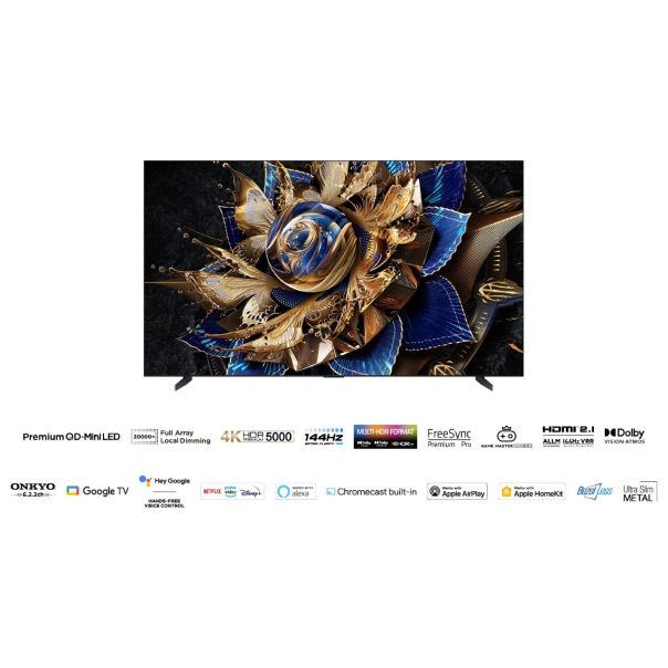 TCL Televizor 115X955Max, Ultra HD, Google TV Smart - 115X955MAX