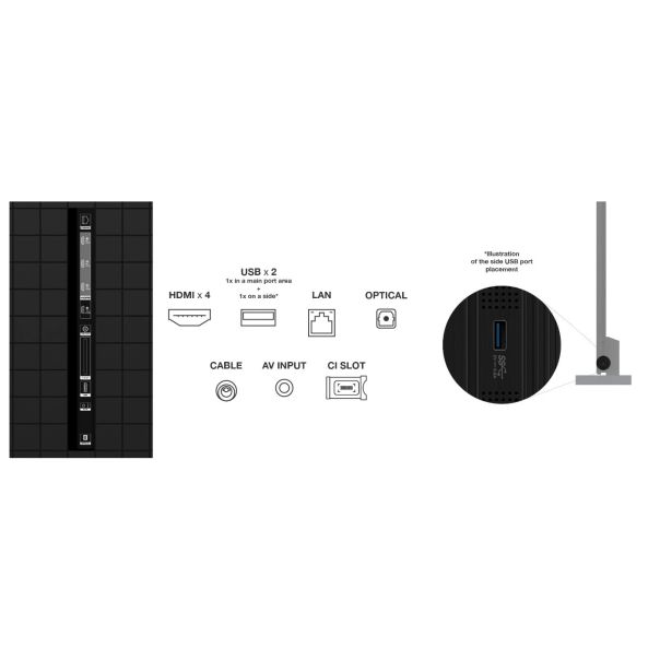 TCL Televizor 115X955Max, Ultra HD, Google TV Smart - 115X955MAX