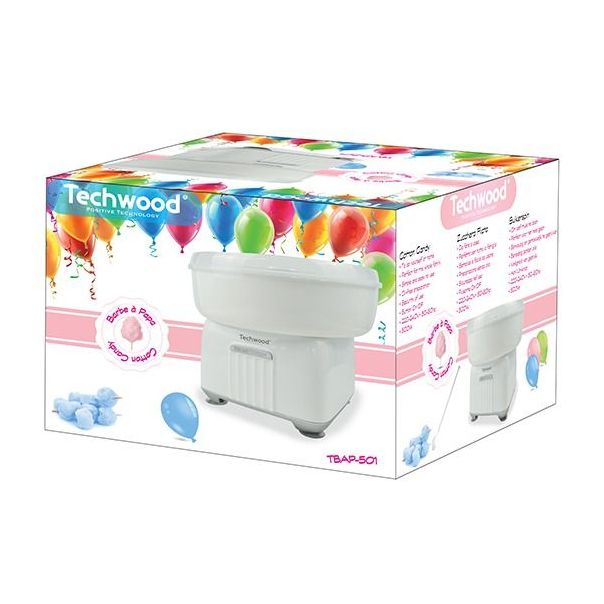 TECHWOOD Aparat za šećernu vunu TBAP-501 - EP2849524