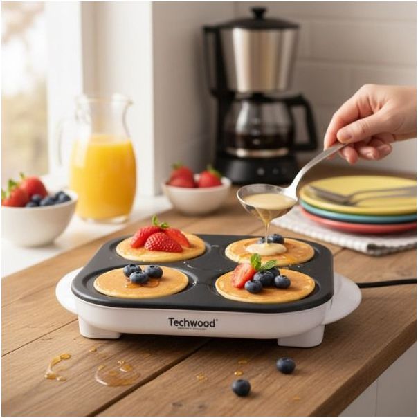 TECHWOOD Aparat za američke palačinke TCP-044 - EP3048218