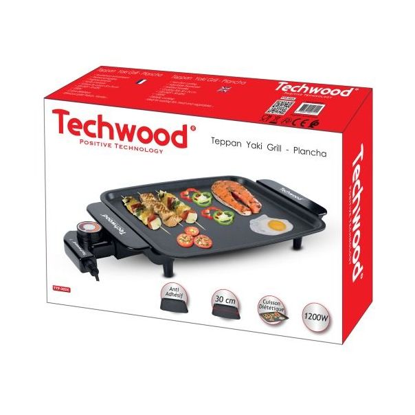 TECHWOOD Električni roštilj  TTP-3024 - EP3048227