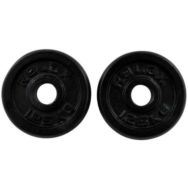 RING Tegovi 2x1.25kg crni standardni liveni - RX PLO1-1.25 - 97