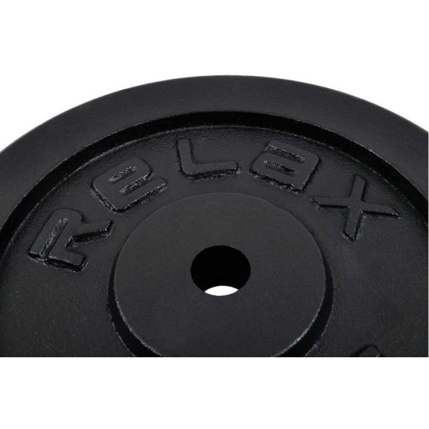 RING Tegovi 2x20kg crni standardni liveni - RX PLO1-20 - 102