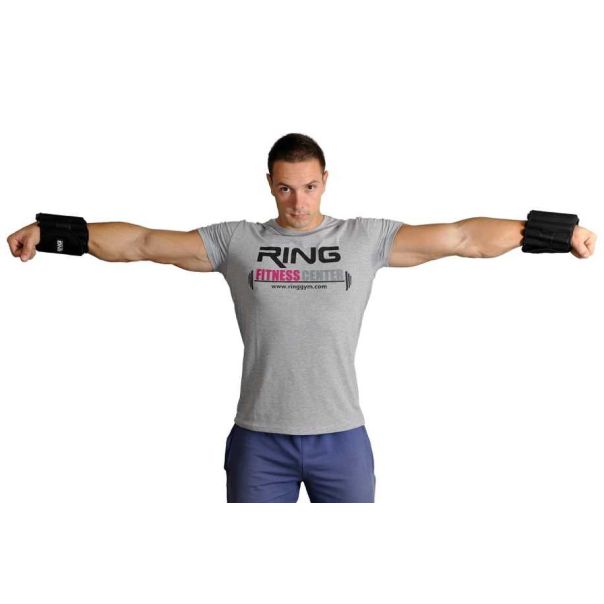 RING Tegići za zglobove sa čičkom (štelujuci) 2x2.5kg - RX AW 3010 - 10