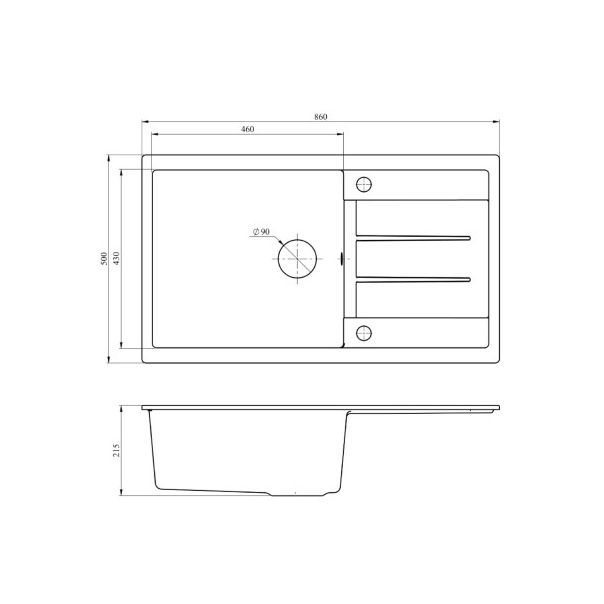 METALAC INKO Sudopera X Granitna Atos Mega bela - 377925