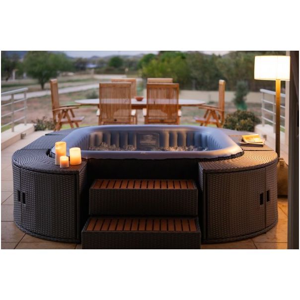 NERO Hidromasažni bazen Tekapo 1.85x1.85x0.68m - 9396