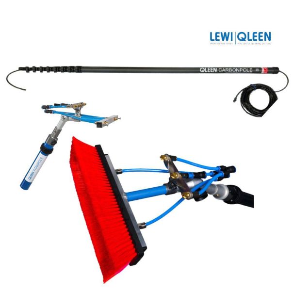 QLEEN Teleskop za pranje solarnih panela i prozora 12,6m 60cm - 58748-1260-60