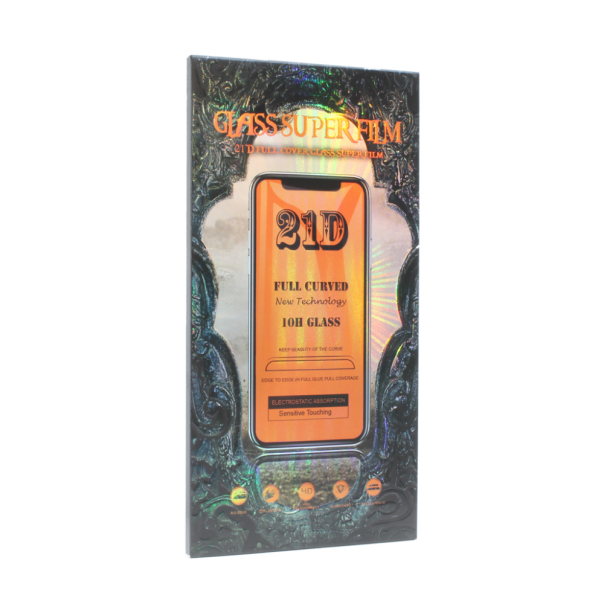 Zastitno staklo Tempered Glass 21D za iPhone 13/13 Pro/14/16e 6.1 crni - 95938