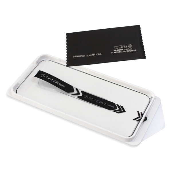 Zastitno Staklo Tempered glass 2.5D Automatic paste box za iPhone 12 Pro Max 6.7 crni - 205931