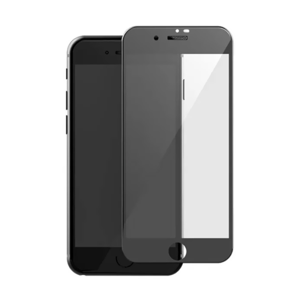 Zastitno Staklo Tempered glass 2.5D dust free Box za iPhone 7/8/SE crni - 207605