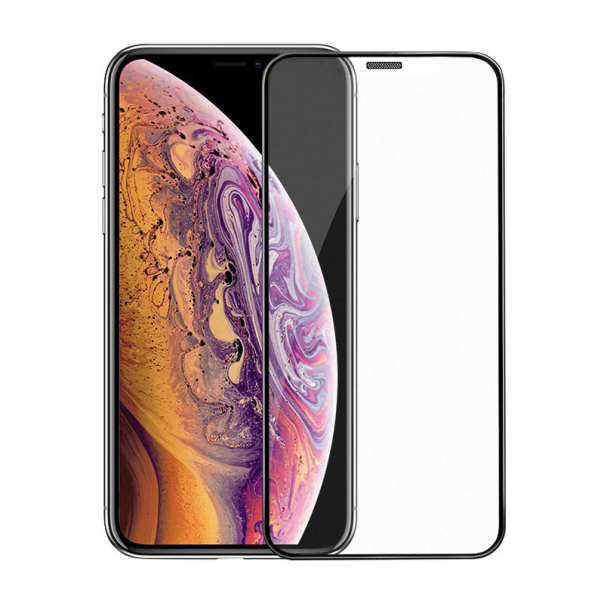 Zastitno Staklo Tempered glass 2.5D dust free za iPhone XR/11 6.1 crni - 207596