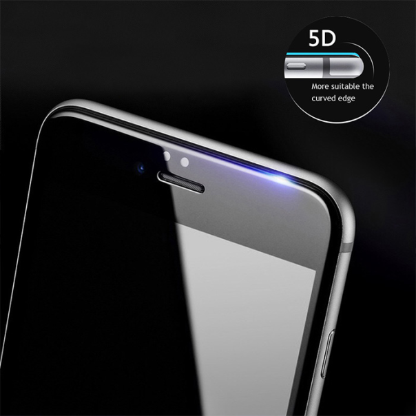 Zaštitno staklo za iPhone 6 crno 5D FULL COVER - 017655