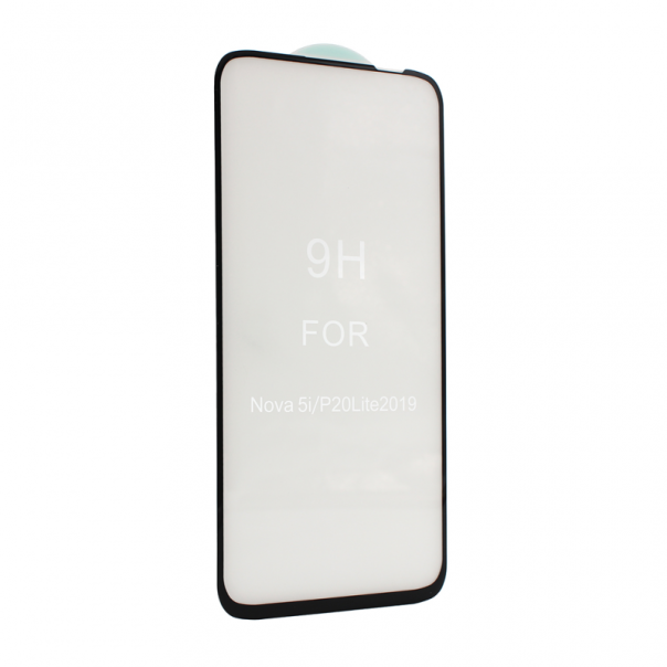 Zastitno Staklo Tempered glass 5D za Huawei P40 Lite/Nova 6 SE crni - 78998