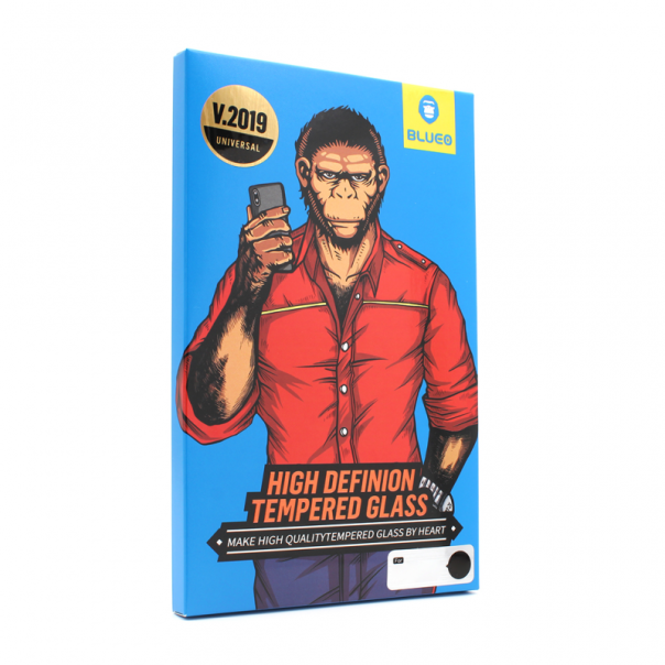 Zastitno Staklo Tempered glass Blueo 2.5D za Huawei P40 crni - 81486-1