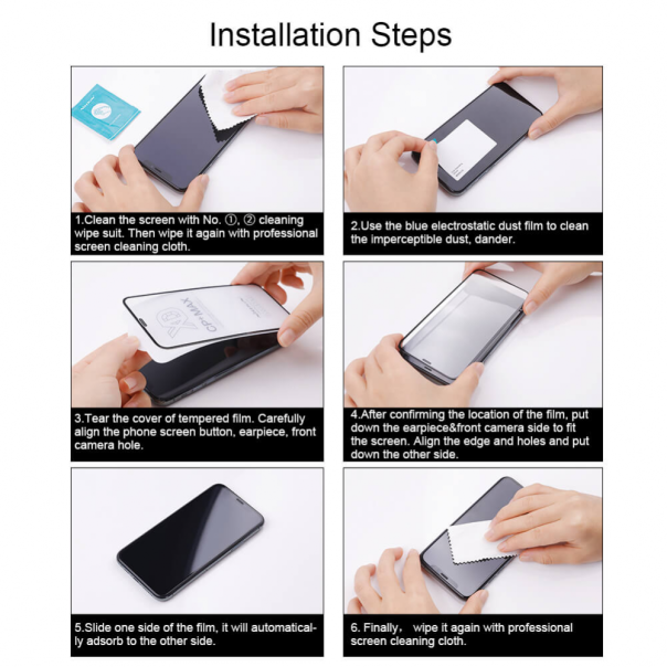 Zastitno staklo Tempered Glass Nillkin CP+ Pro za iPhone 14 Pro 6.1 crni - 202993
