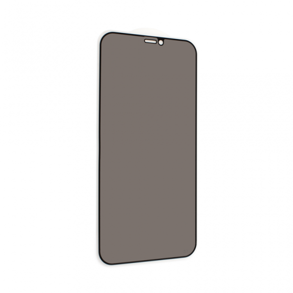 Zastitno staklo Tempered Glass Privacy 2.5D full glue za iPhone 12/12 Pro 6.1 crna - 86626