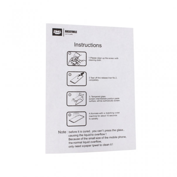 Zaštitno staklo Tempered glass Rockymile UV Anti Blue FG + Lampa za Samsung N970F Galaxy Note 10 - 75797