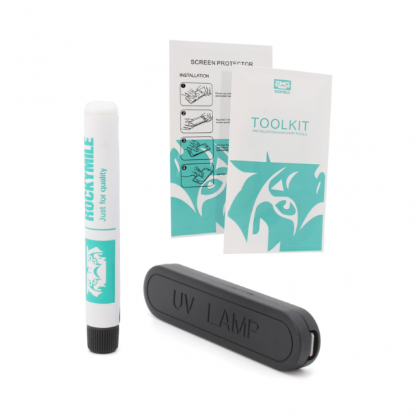 Zastitno Staklo Tempered glass Rockymile UV Matte Full Glue + Lampa za Samsung N970F Galaxy Note 10 - 75784