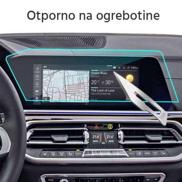Zaštitno staklo za multimedijalni ekran. BMW 1 F40 - 039389-1