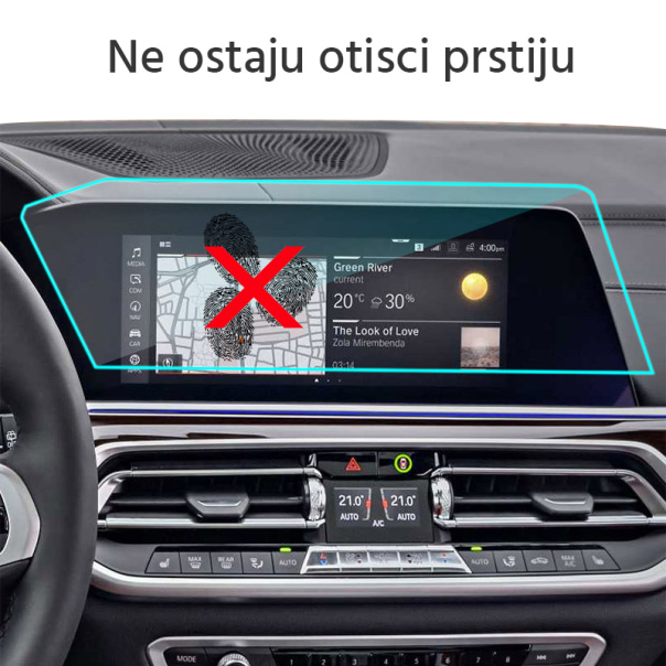 Zaštitno staklo za multimedijalni ekran. BMW 1 F40 - 039389-1