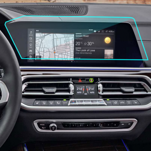 Zaštitno staklo za multimedijalni ekran. BMW 1 F40 - 039389-1