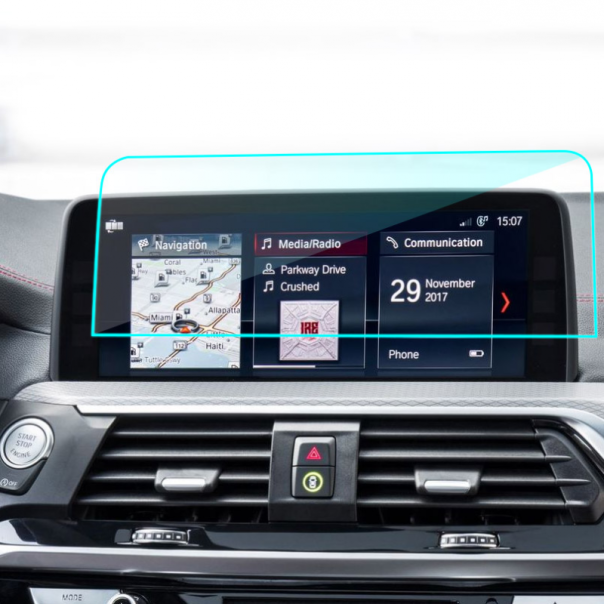 Zaštitno staklo za multimedijalni ekran. BMW X4 G02 - 039394