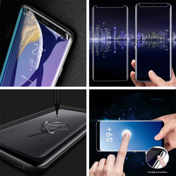 Zaštitno staklo za Huawei P30 UV Glue Full Cover+ lampa - 031931