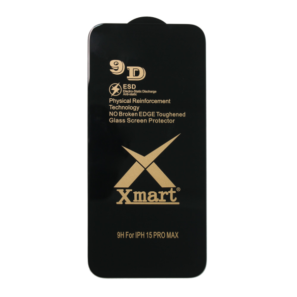 Zastitno Staklo Tempered glass X mart 9D za iPhone 15 Pro Max 6.7 - 209602