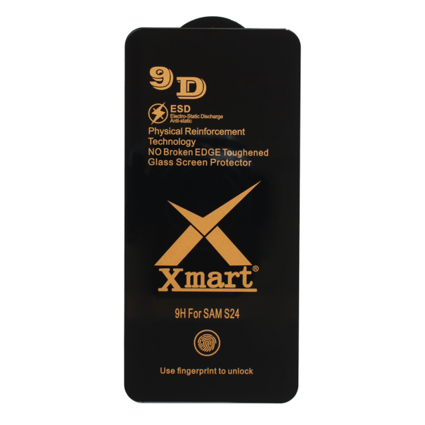 Zastitno staklo Tempered Glass X Mart 9D za Samsung S921B/S931B Galaxy S24/S25 (fingerprint unlock) - 211197