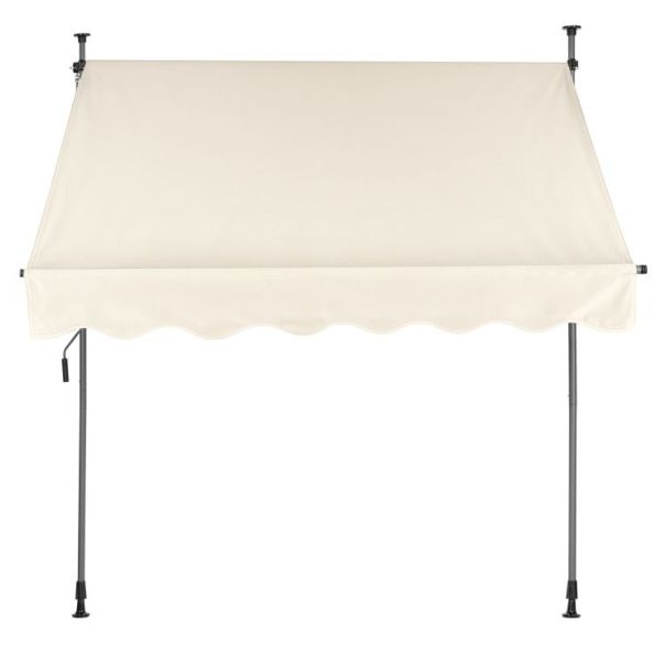 MULTIGARDEN Tenda za terasu i balkon sa podešavanjem visine 2x1.2m beige - EP2377303