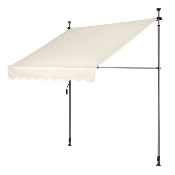 MULTIGARDEN Tenda za terasu i balkon sa podešavanjem visine 2x1.2m beige - EP2377303