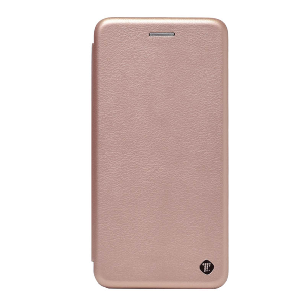 Maska za Huawei Honor 9 Lite na preklop Teracell Flip Premium roze zlatna - 022449