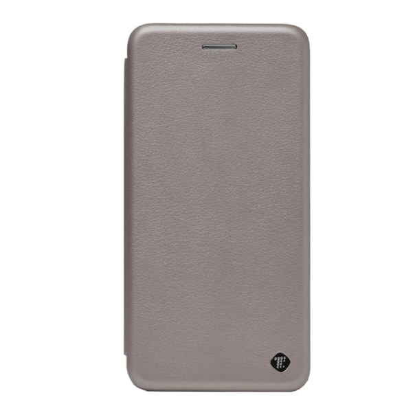 Maska za Lenovo Vibe C2 srebrna na preklop Teracell Flip Premium - 019562