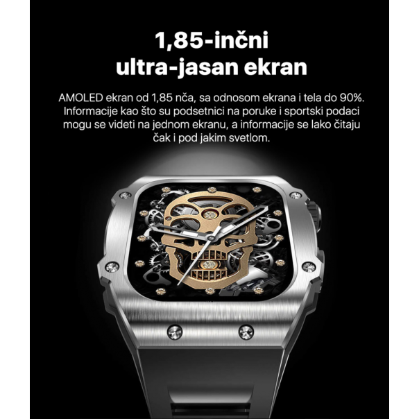 Teracell Smart Watch AK55 crni - 210397