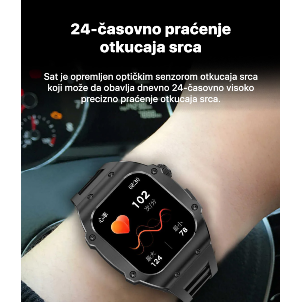 Teracell Smart Watch AK55 crni - 210397
