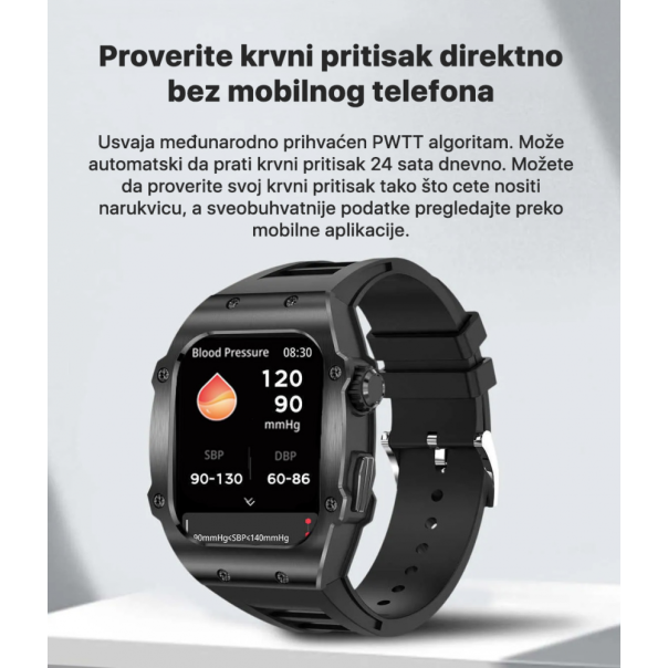 Teracell Smart Watch AK55 crni - 210397