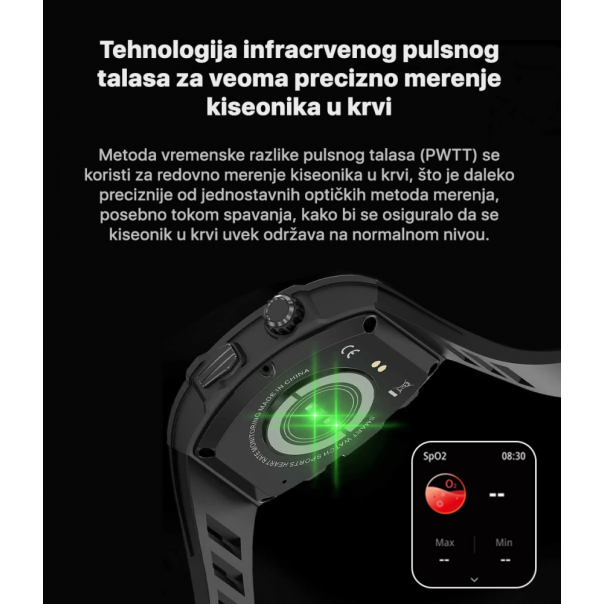 Teracell Smart Watch AK55 crni - 210397