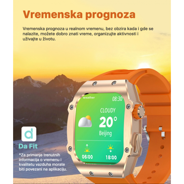 Teracell Smart Watch AK55 crni - 210397
