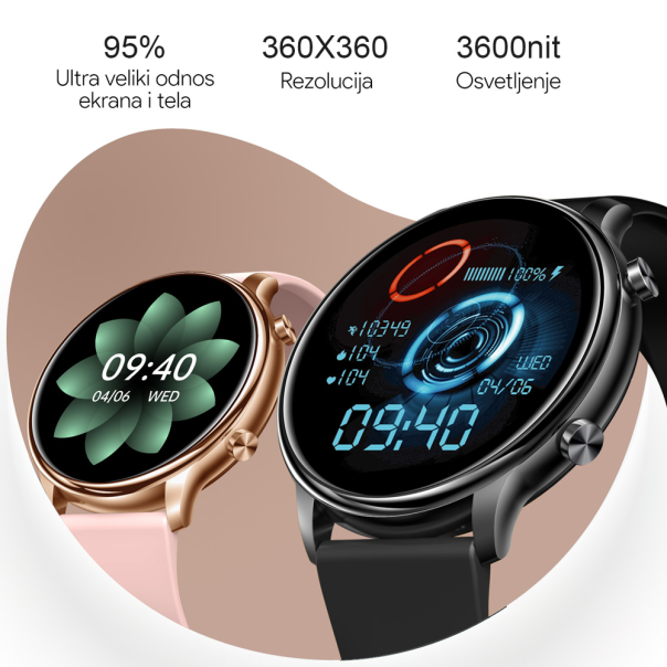 Teracell Smart Watch Y66 crni - 210400