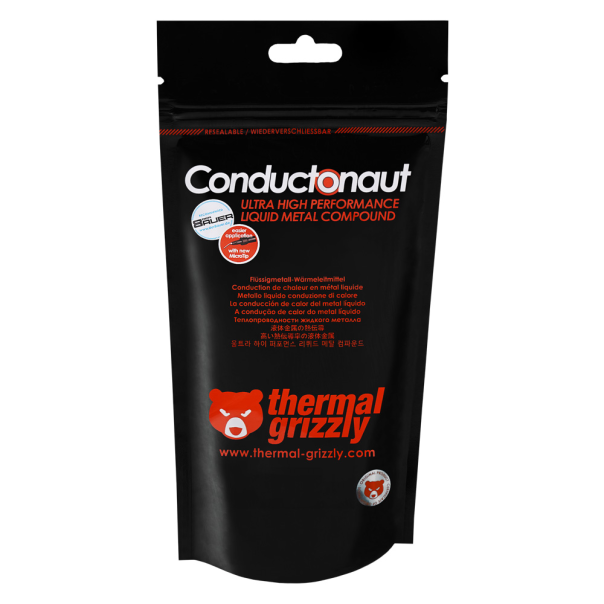 Termalna pasta Thermal Grizzly Conductonaut 1g 73W/mK Liquid Metal - 214051