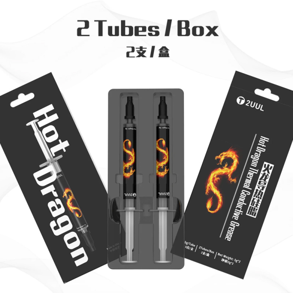 Termoprovodna mast 2UUL Hot Dragon 2Tubes/Box - 204577