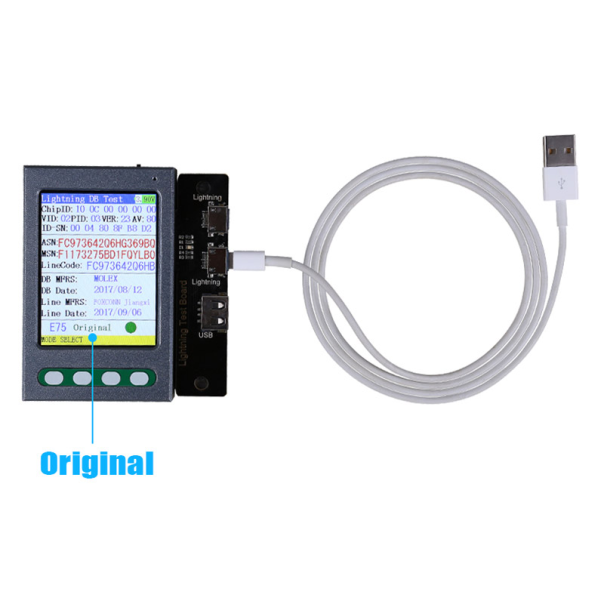 Tester USB kabla i baterija  iPhone - 031942