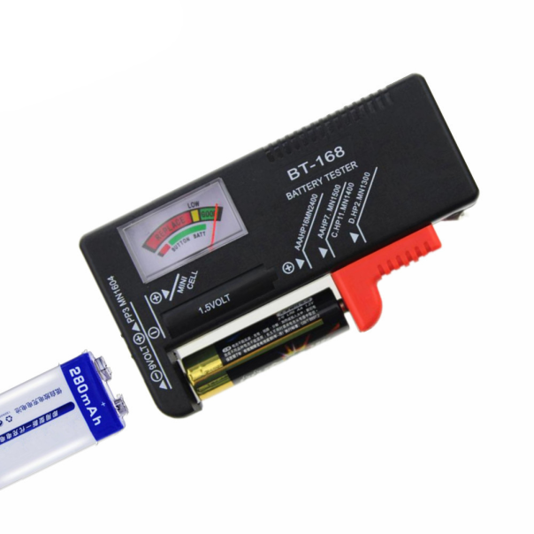 Tester za baterije BT-168 crni - 206658