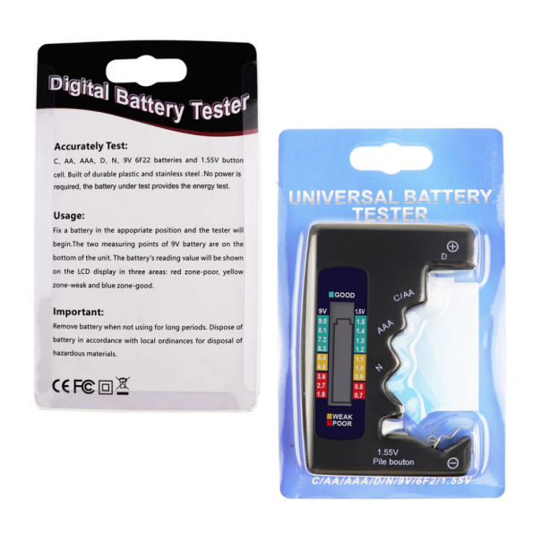 Tester za baterije XINGWEIQIANG JWD univerzalni - 220853