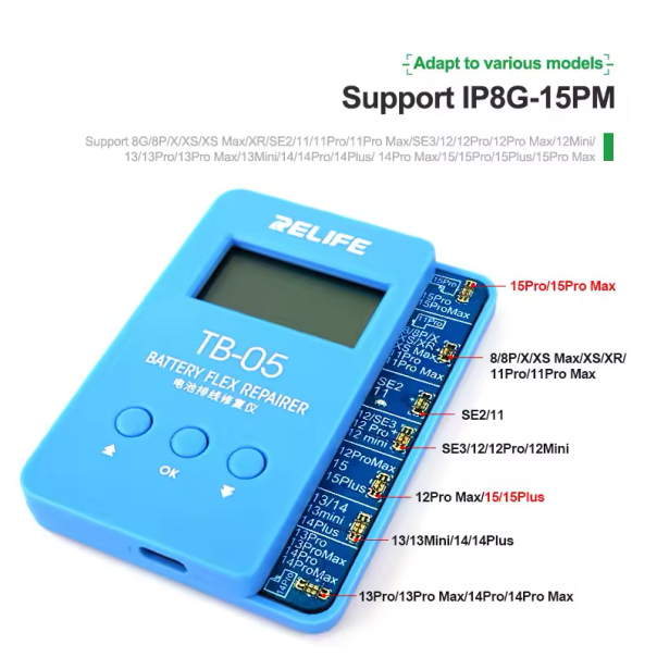 Tester za bateriju RELIFE TB-05 - 615729