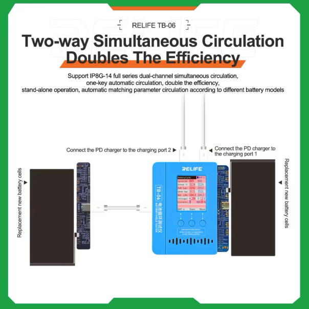 Tester za bateriju RELIFE TB-06 - 615728