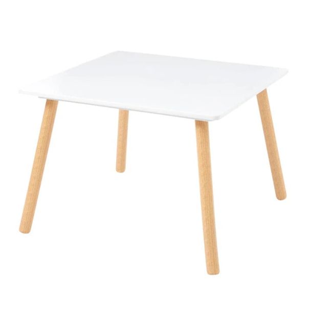 KINDER HOME Dečiji sto sa 2 stolice beli - TF-6163