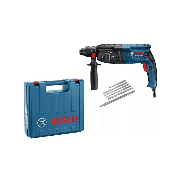 BOSCH Elektro-pneumatska čekić bušilica GBH 240 + SDS plus set u koferu - 0615990M99