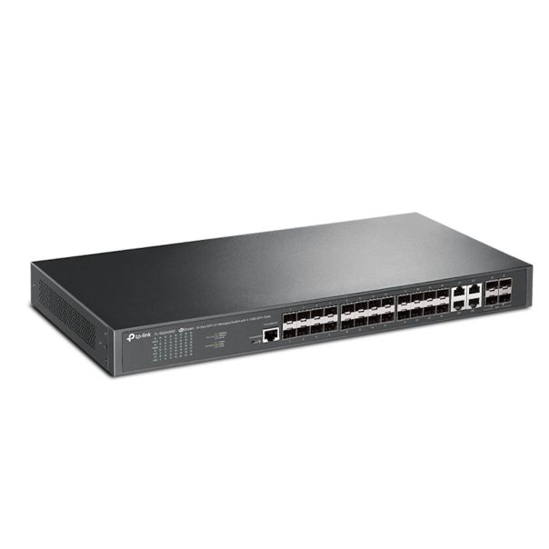 TP LINK Switch TP-LINK TL-SG3428XF Omada 24-Port SFP L2+ Managed Switch with 4 10GE SFP+ Slots - EP3021535